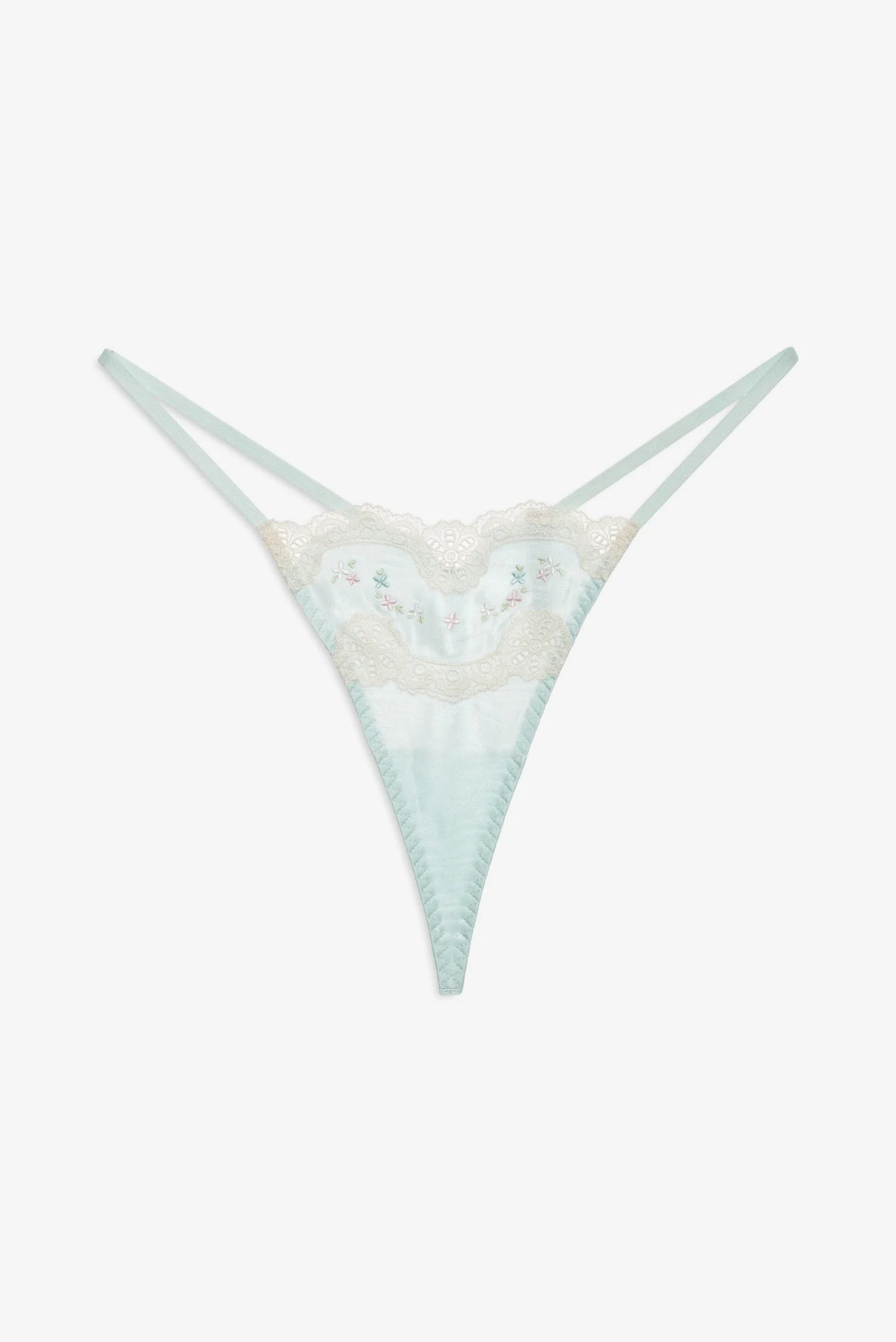 Heirloom Petal Thong Panty - 1