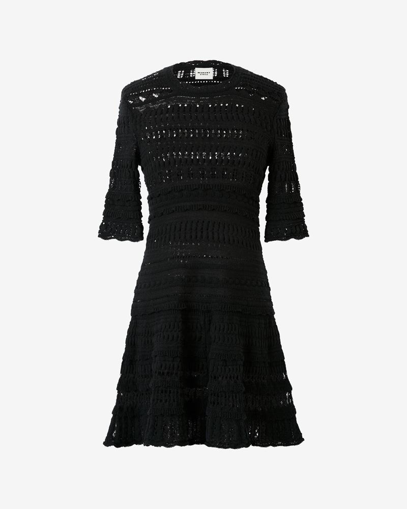 FAUVE CROCHET DRESS 1