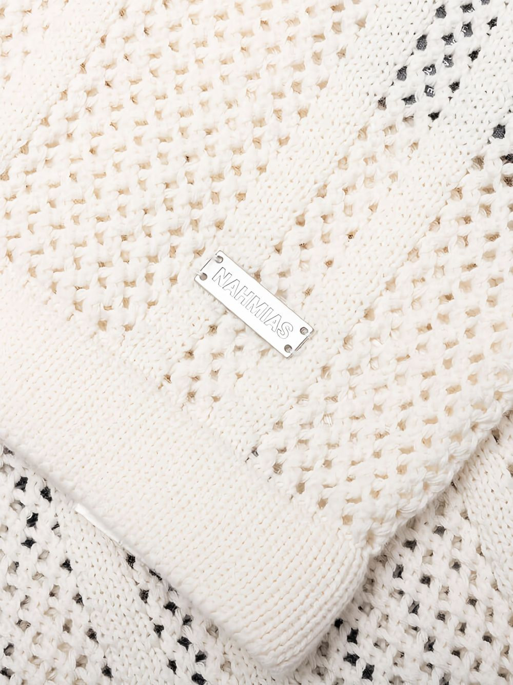 V-neck knitted T-shirt - 3
