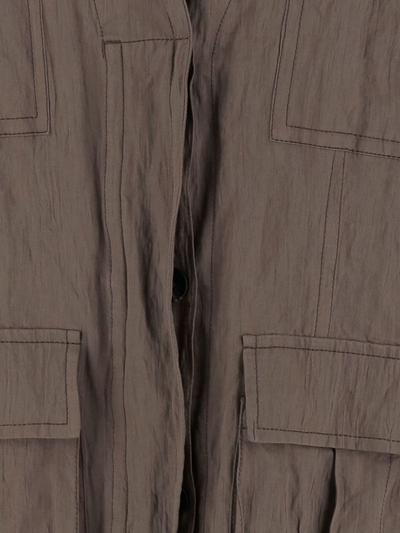 pocket-detail belted jacket 3
