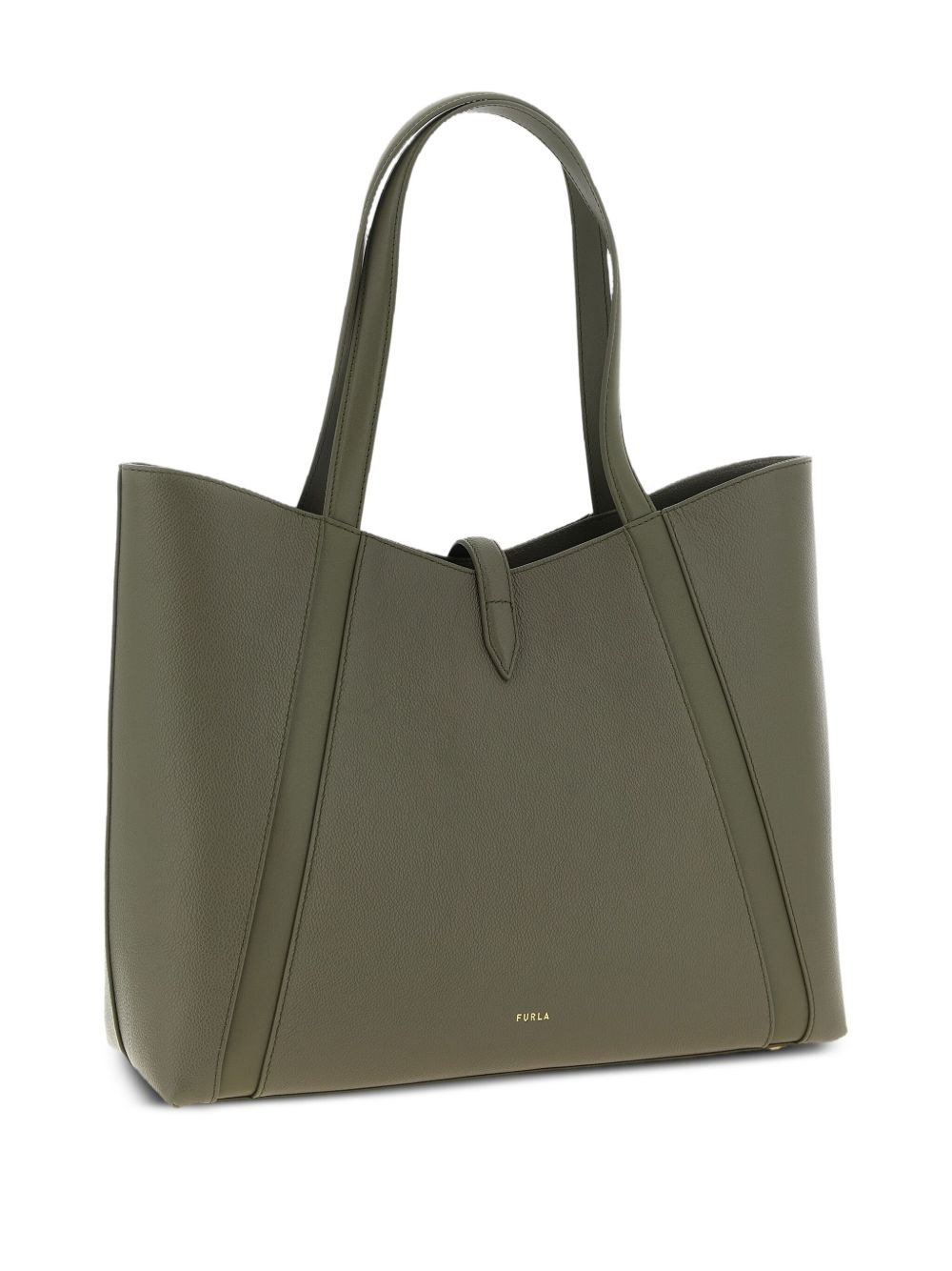 large Goccia L leather tote bag - 2