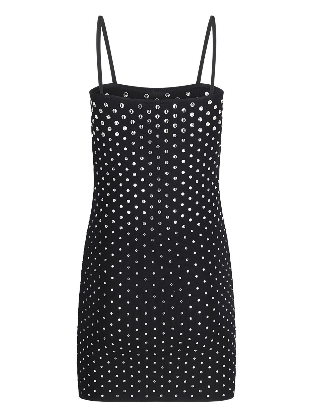 crystal-embellished mini dress - 2