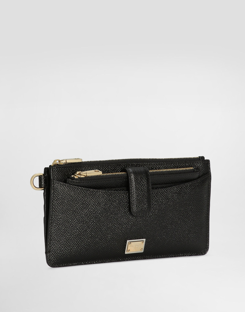 Dolce & Gabbana Dauphine calfskin card holder outlook