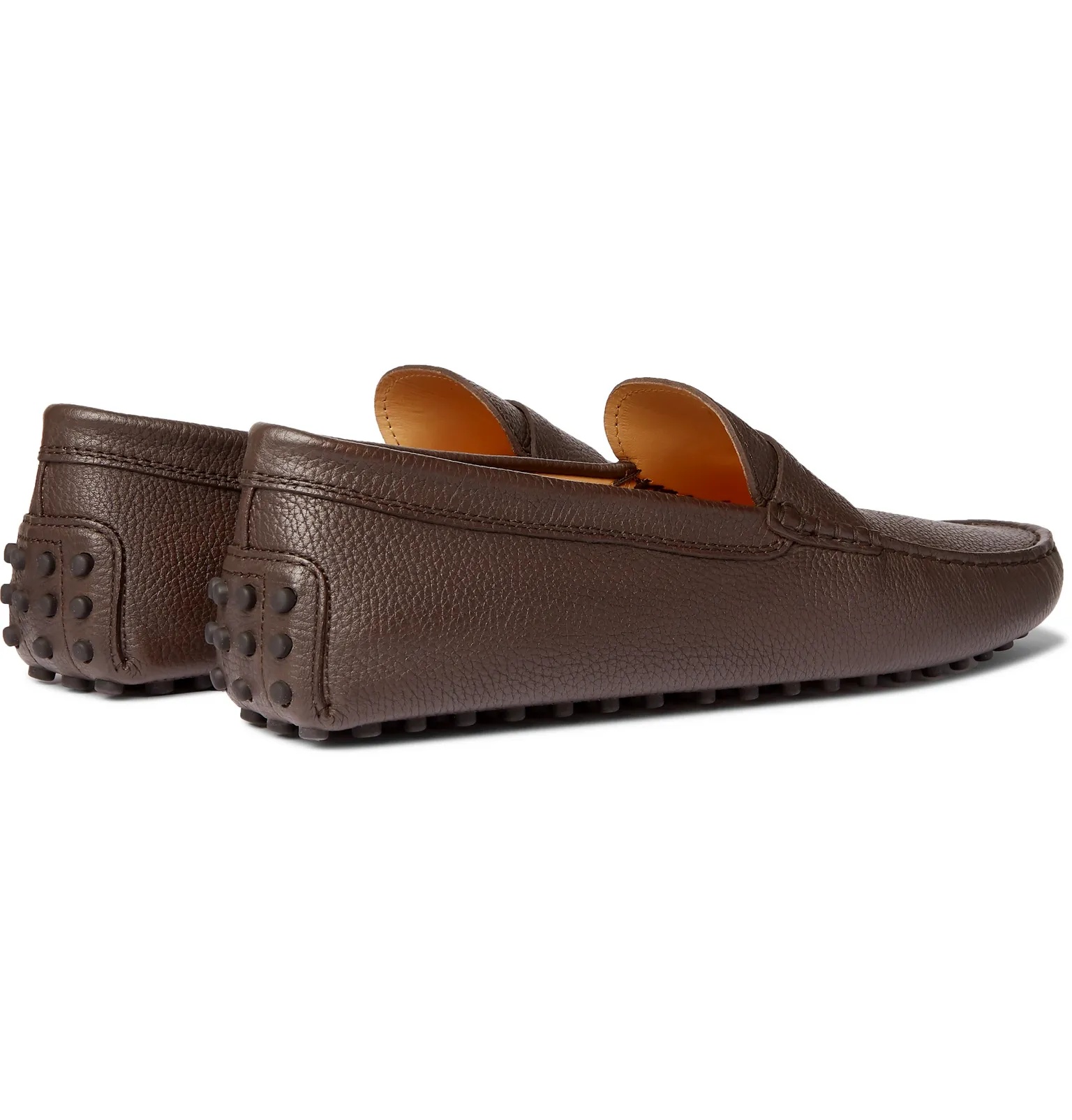 Gommino Full-Grain Leather Penny Loafers - 5