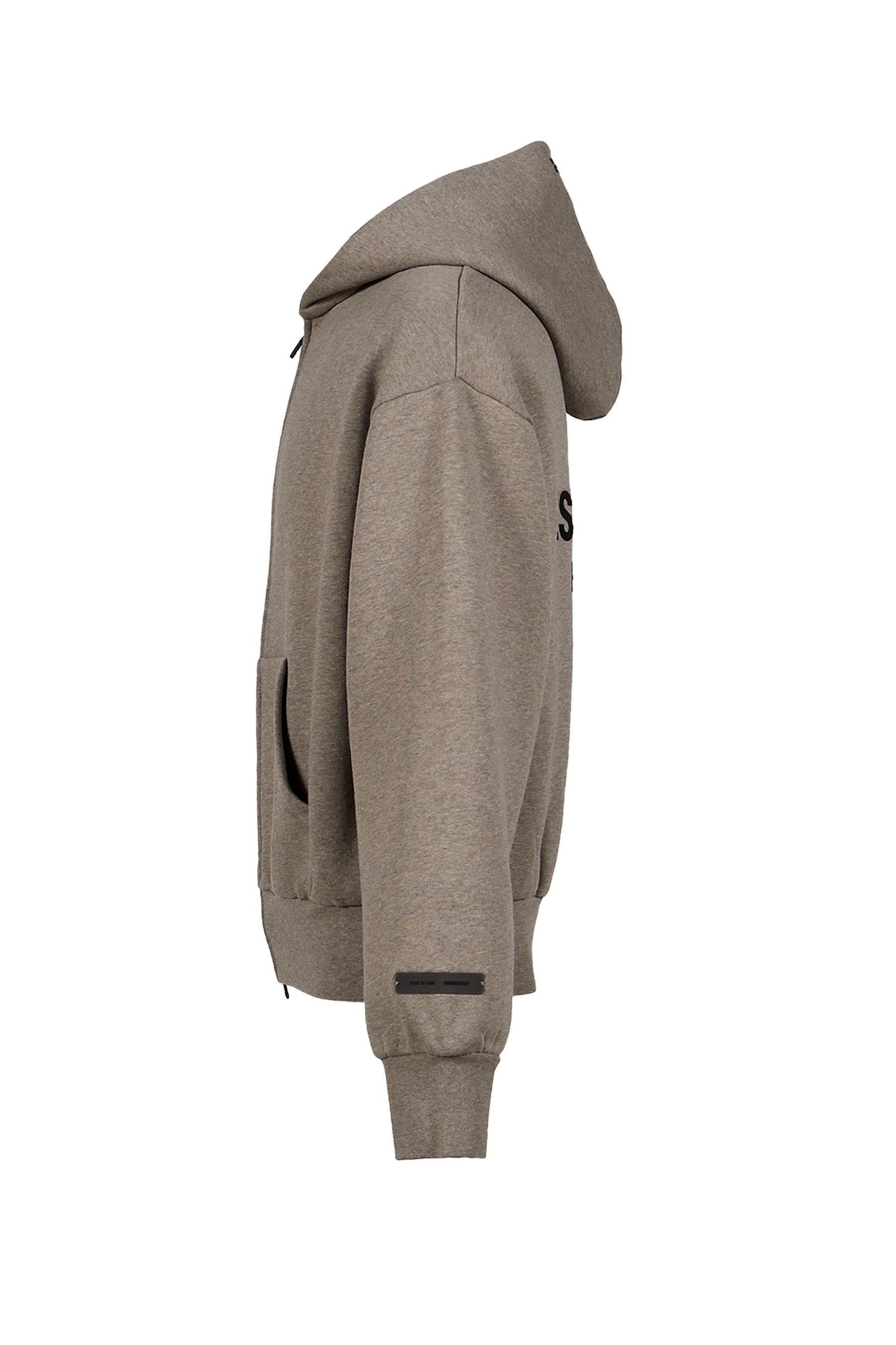 CLASSIC FIT FLEECE ZIP UP HOODIE / HOMESTEAD HEATHER - 8