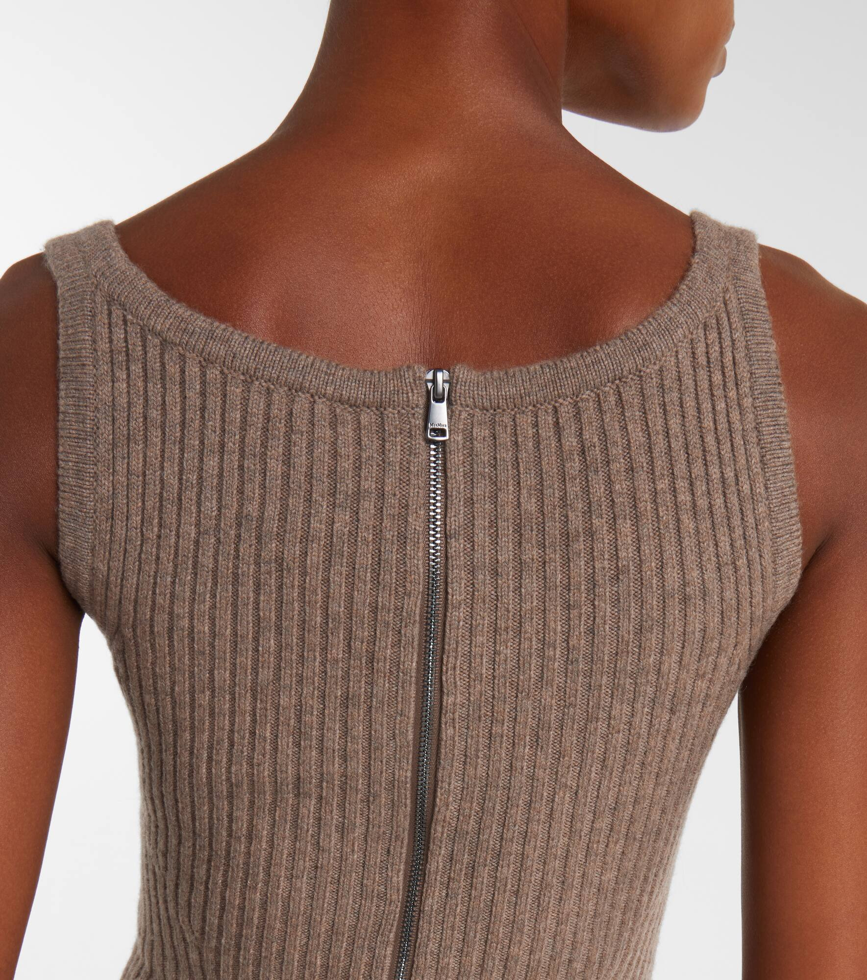Aretusa wool and cashmere-blend top - 5