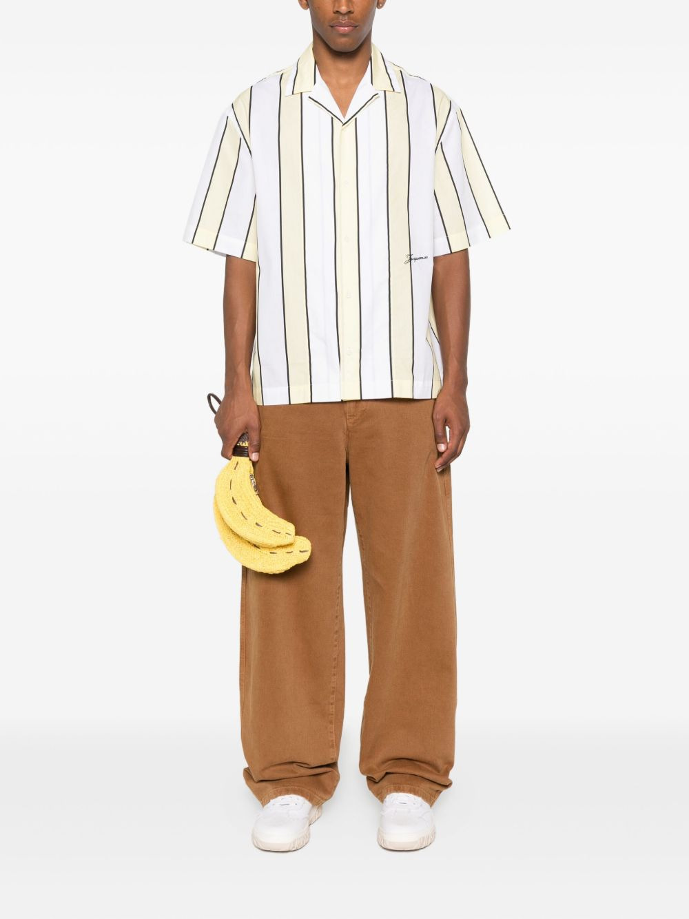 stripe short-sleeve shirt - 2