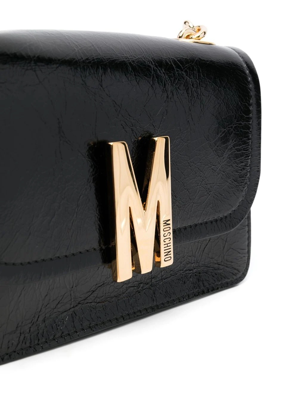 M logo plaque crossbody bag - 4