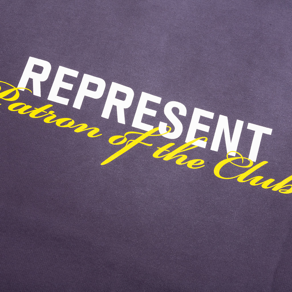PATRON OF THE CLUB HOODIE - PLUM - 5