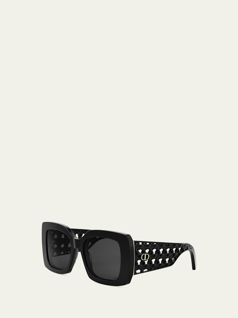 Dior VeryDior S1I Openwork Acetate Square Sunglasses outlook