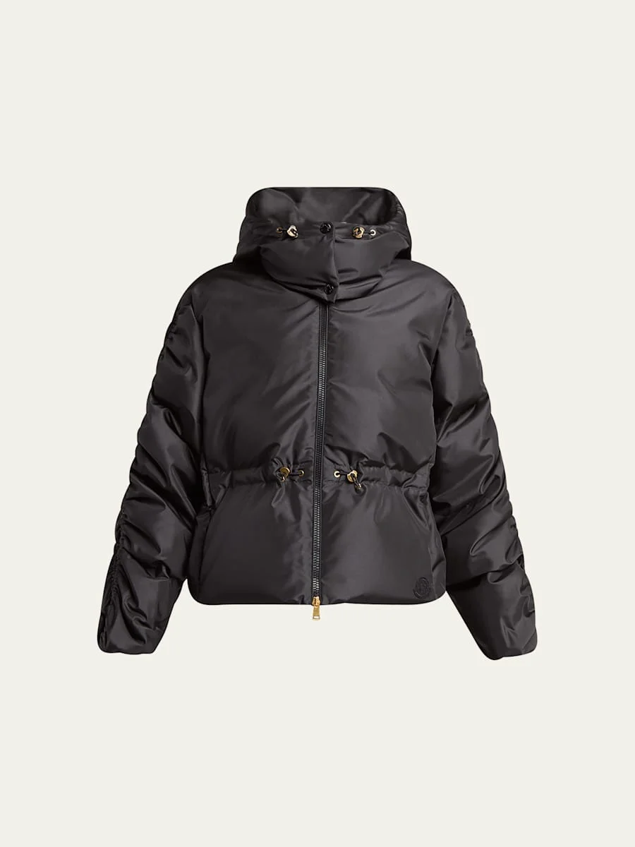 Louviere Puffer Jacket with Detachable Hood - 1