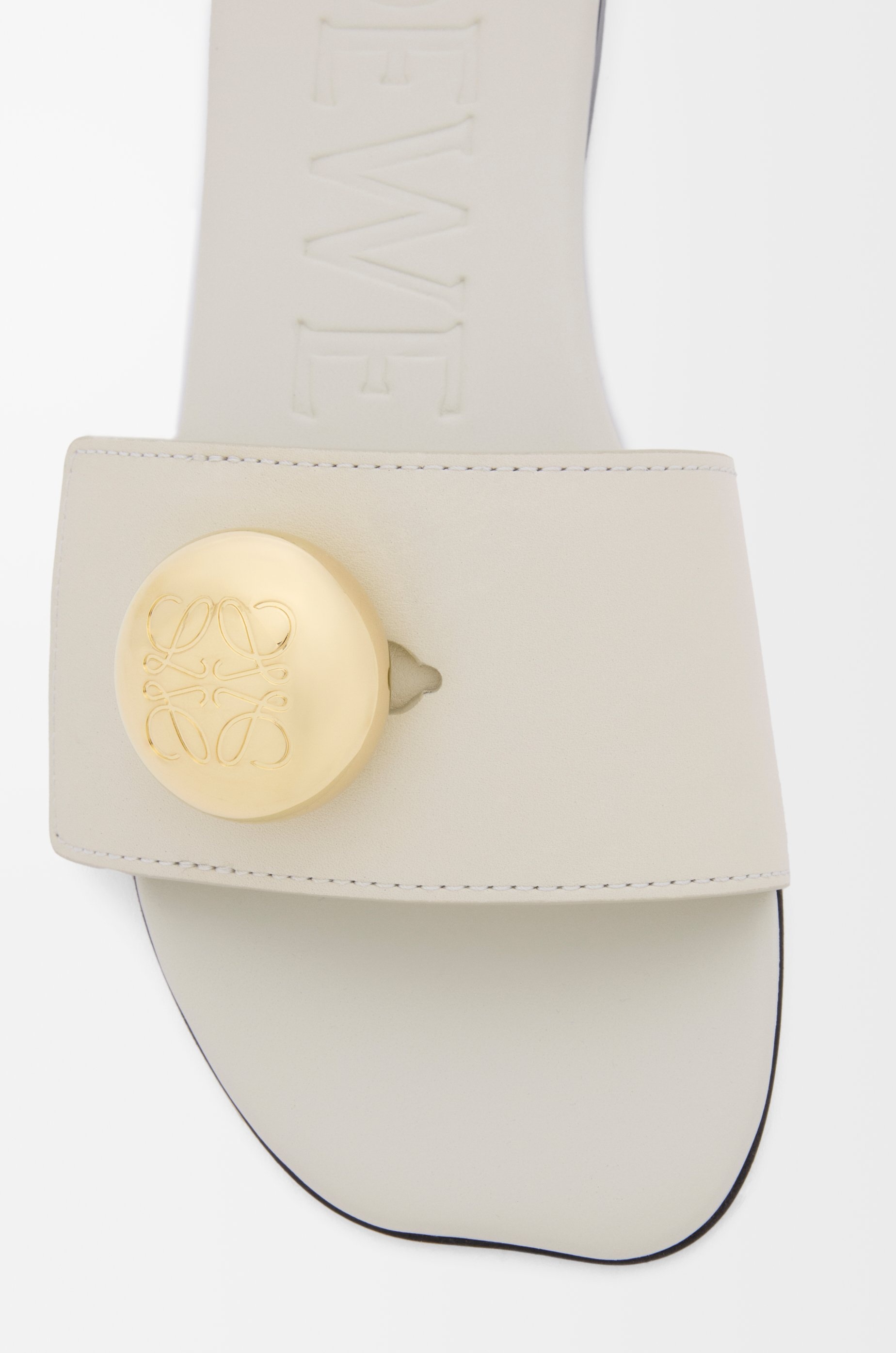 Pebble slide in soft calfskin - 5