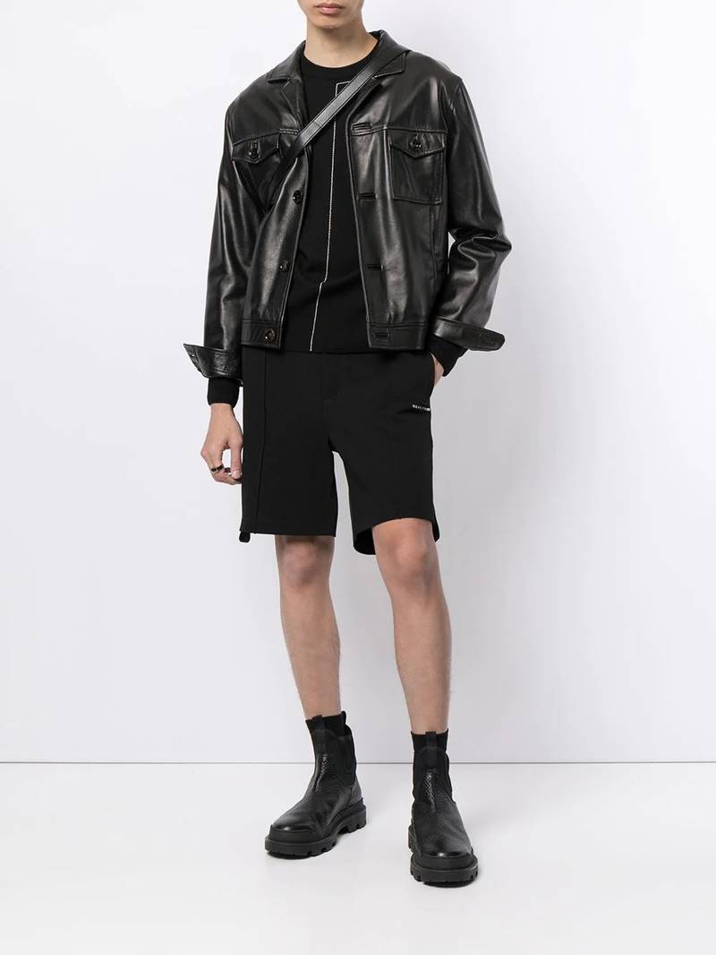 1017 ALYX 9SM logo-detail track shorts outlook
