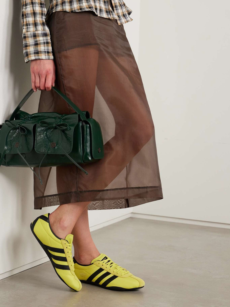 adidas Originals Tokyo shell sneakers Bright yellow outlook