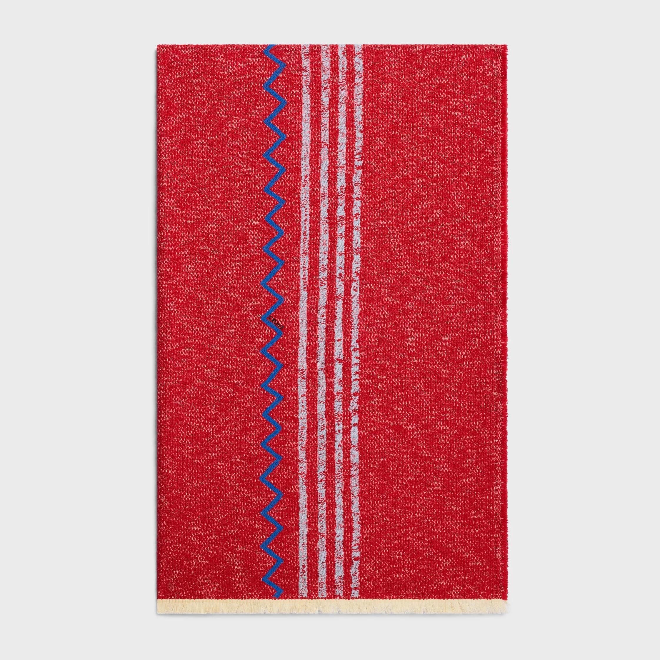 fouta IN embroidered cotton - 1