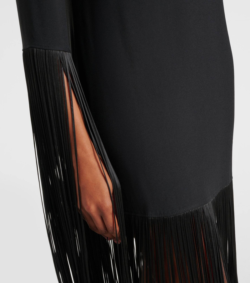 Chicago fringed crêpe minidress 5