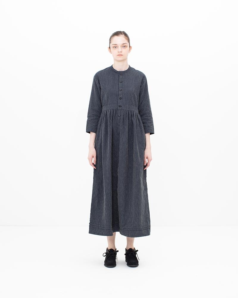 LANCASTER DRESS W NAVY - 2