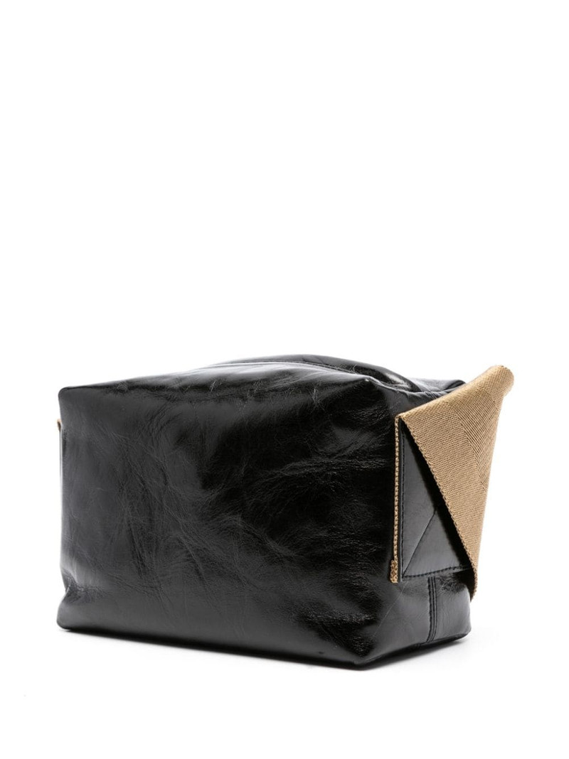 UMA WANG structured cross-body leather bag outlook