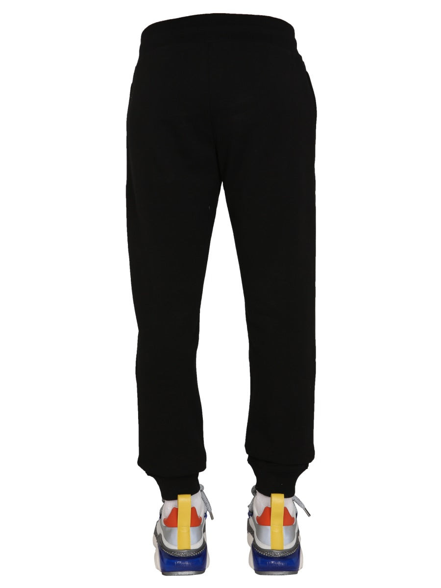 Moschino Men Multicolor Logo Jogging Pants - 4