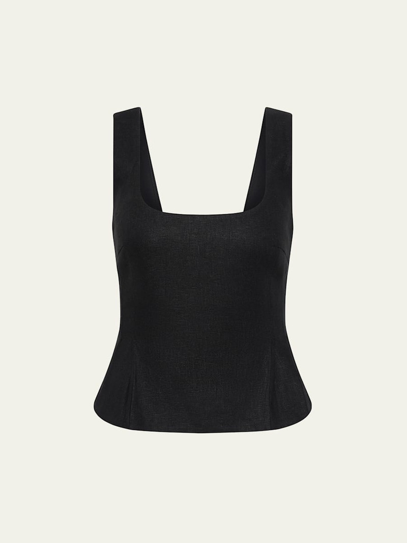 Rosalie Linen Tank Top 1