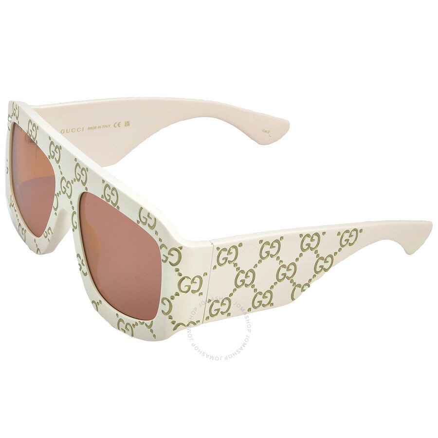 Gucci Orange Mask Men's Sunglasses GG0983S 001 59 - 4