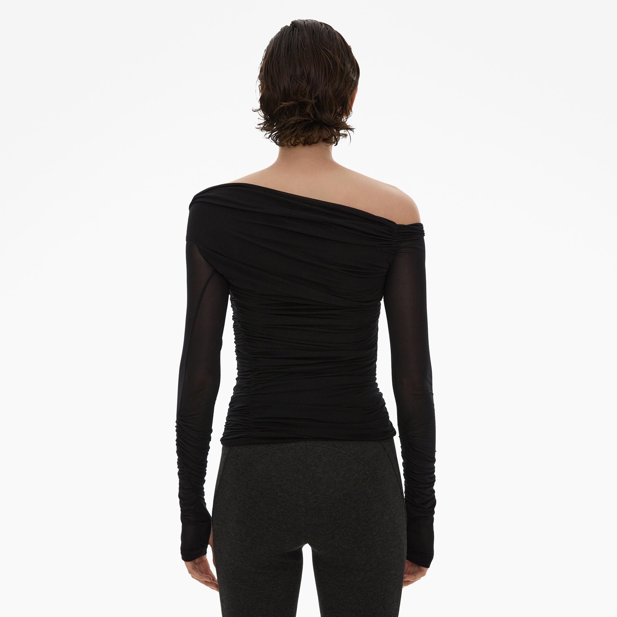 RUCHED OFF-THE-SHOULDER TOP - 4
