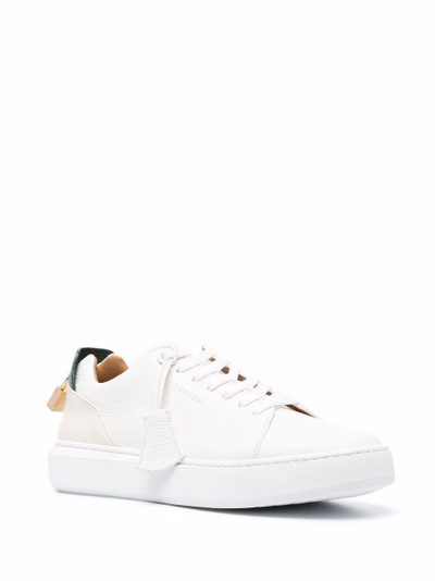 BUSCEMI padlock-detail low top sneakers outlook