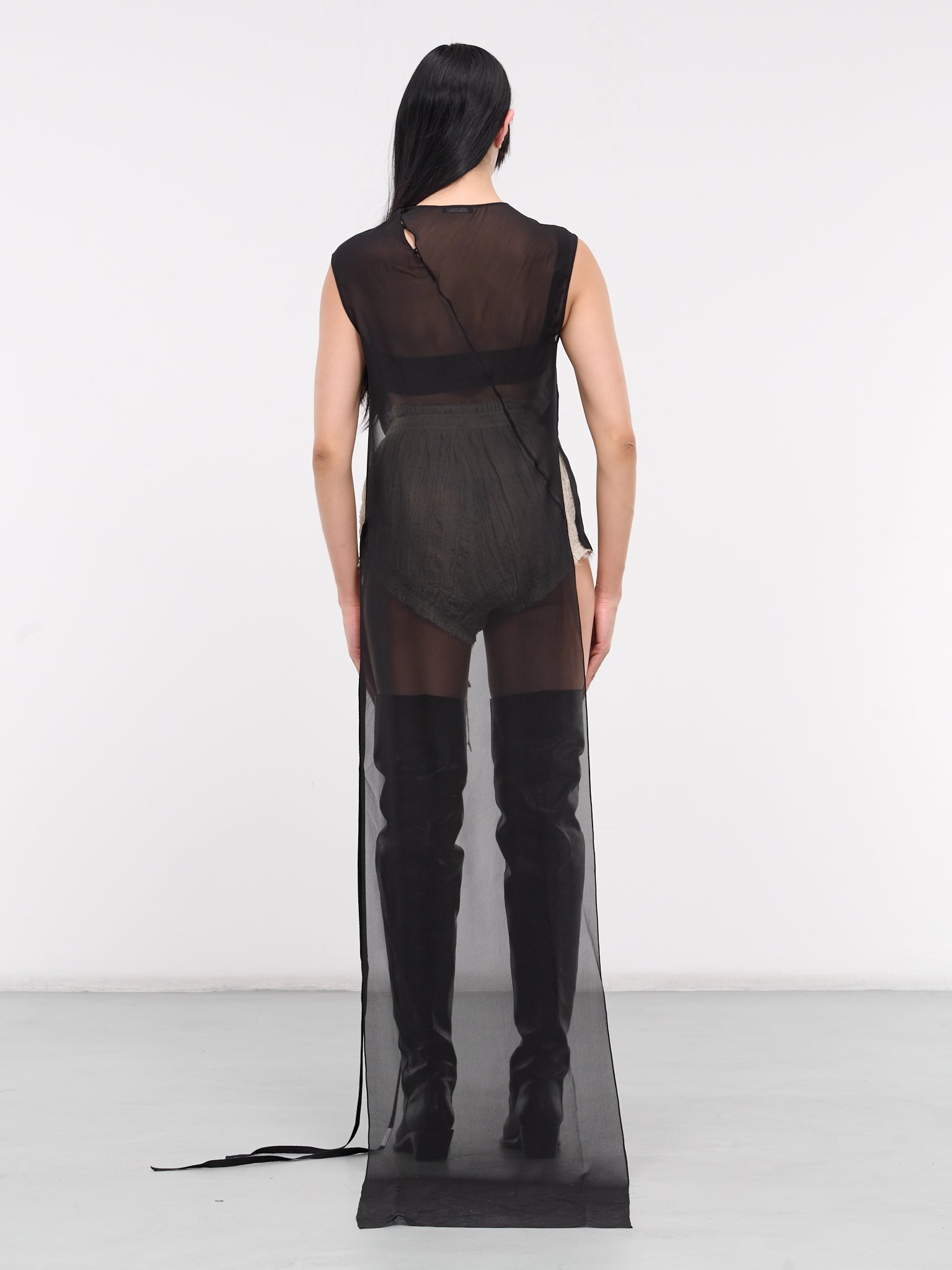 Zira Asymmetric Draped Top - 3