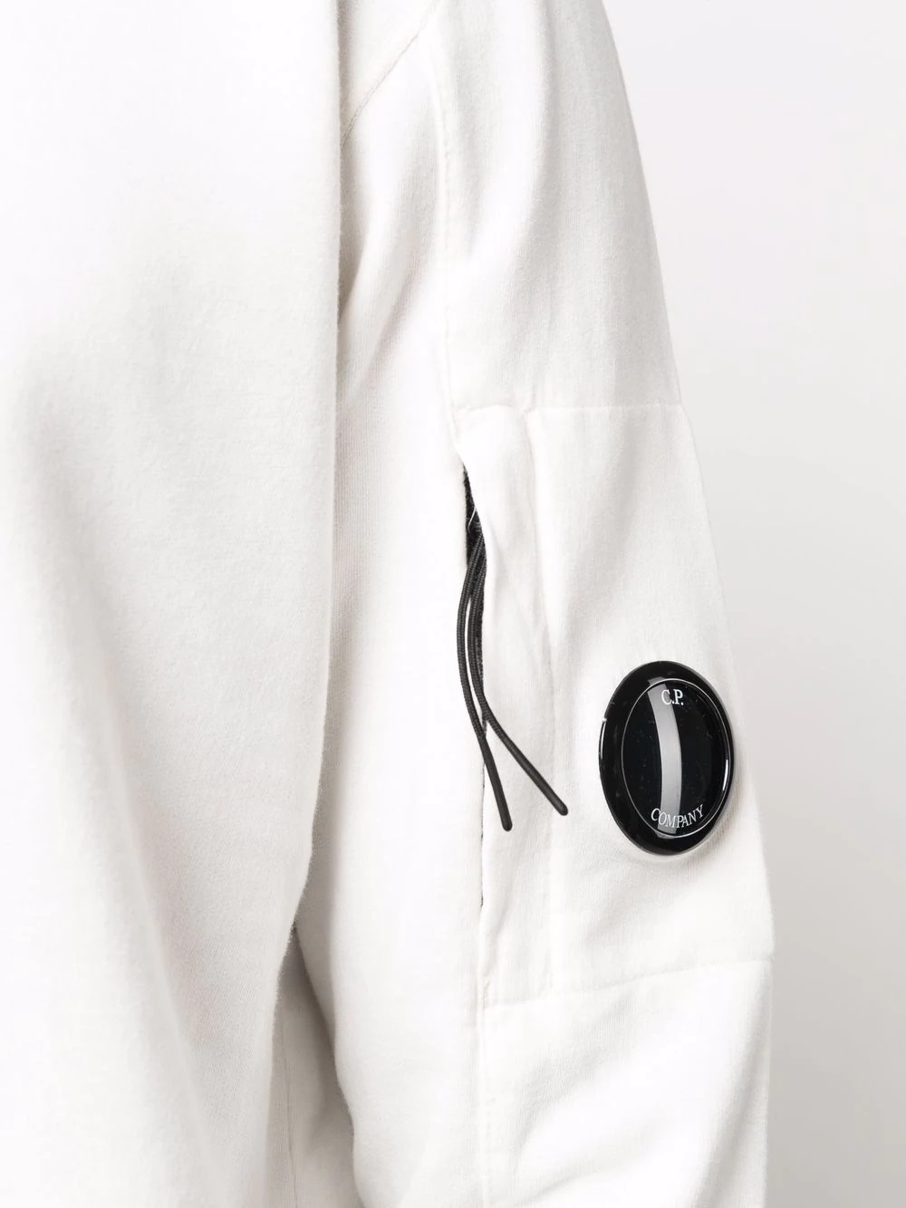 Lens-detailed cotton hoodie - 5