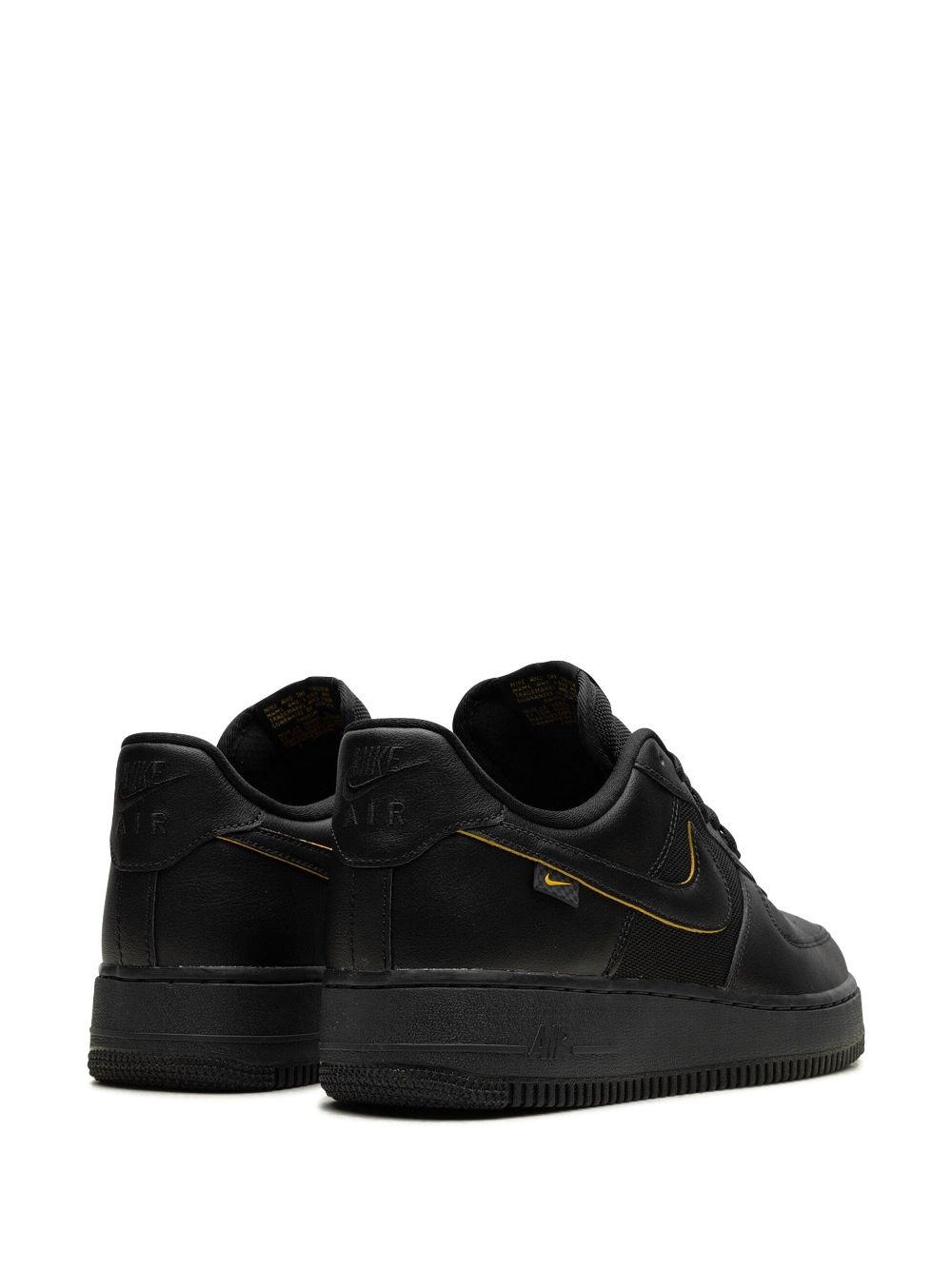 Air Force 1 '07 "Black/University Gold" sneakers - 3