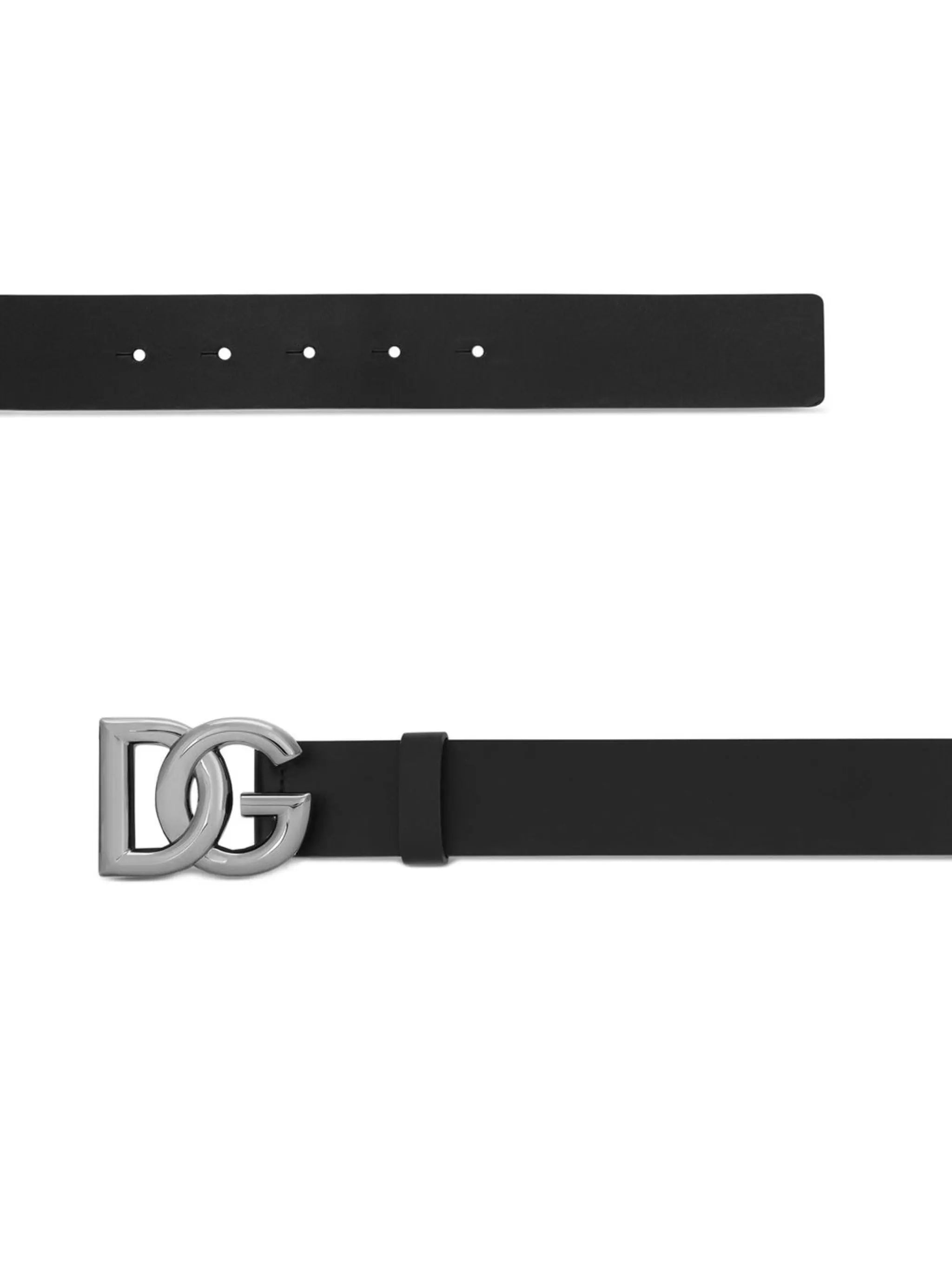 DG-LOGO LEATHER BELT - 2