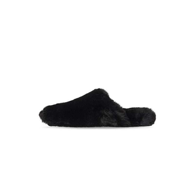 BALENCIAGA Women's Teddy Mule  in Black outlook