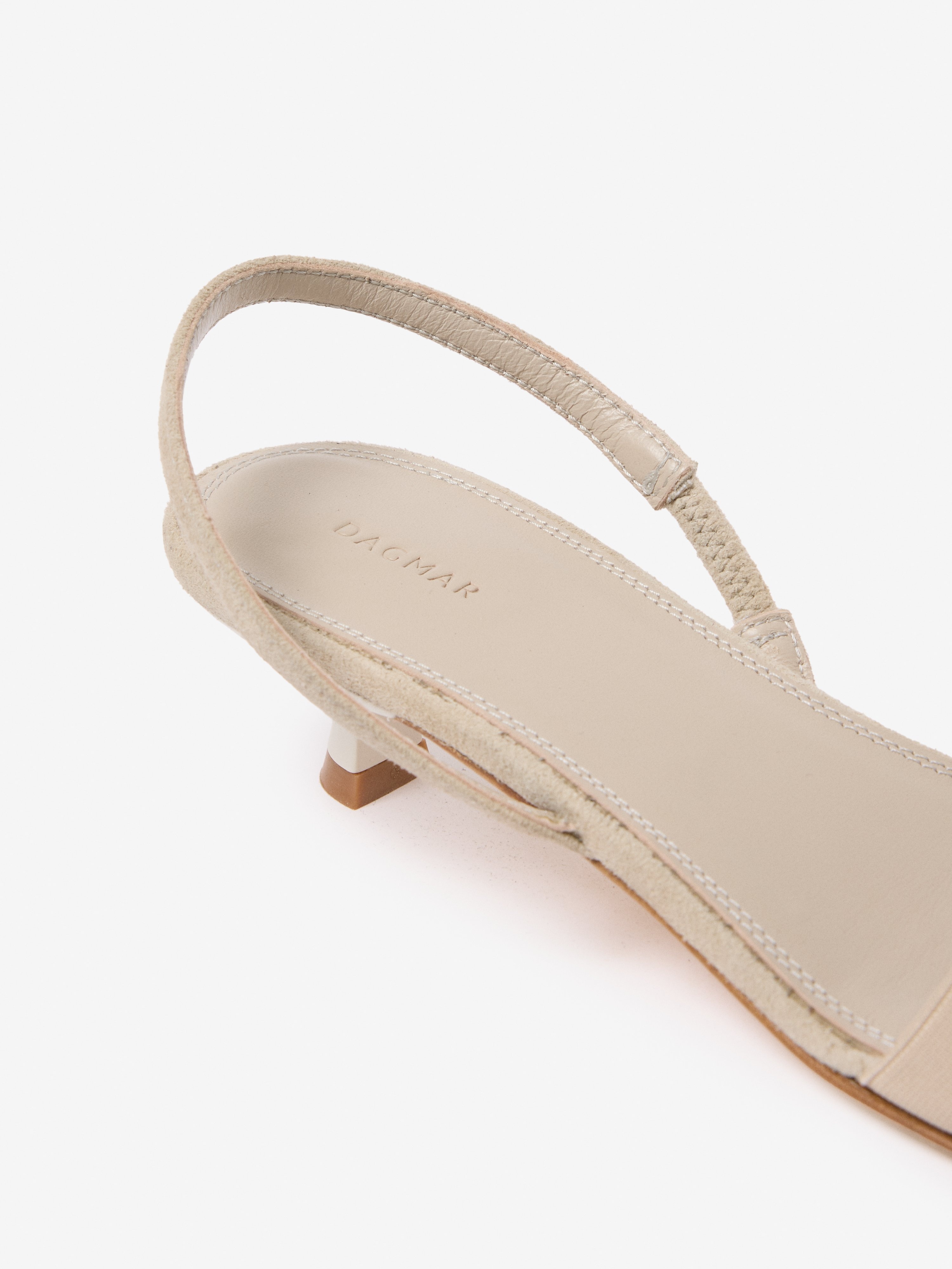 Suede slingback - 4