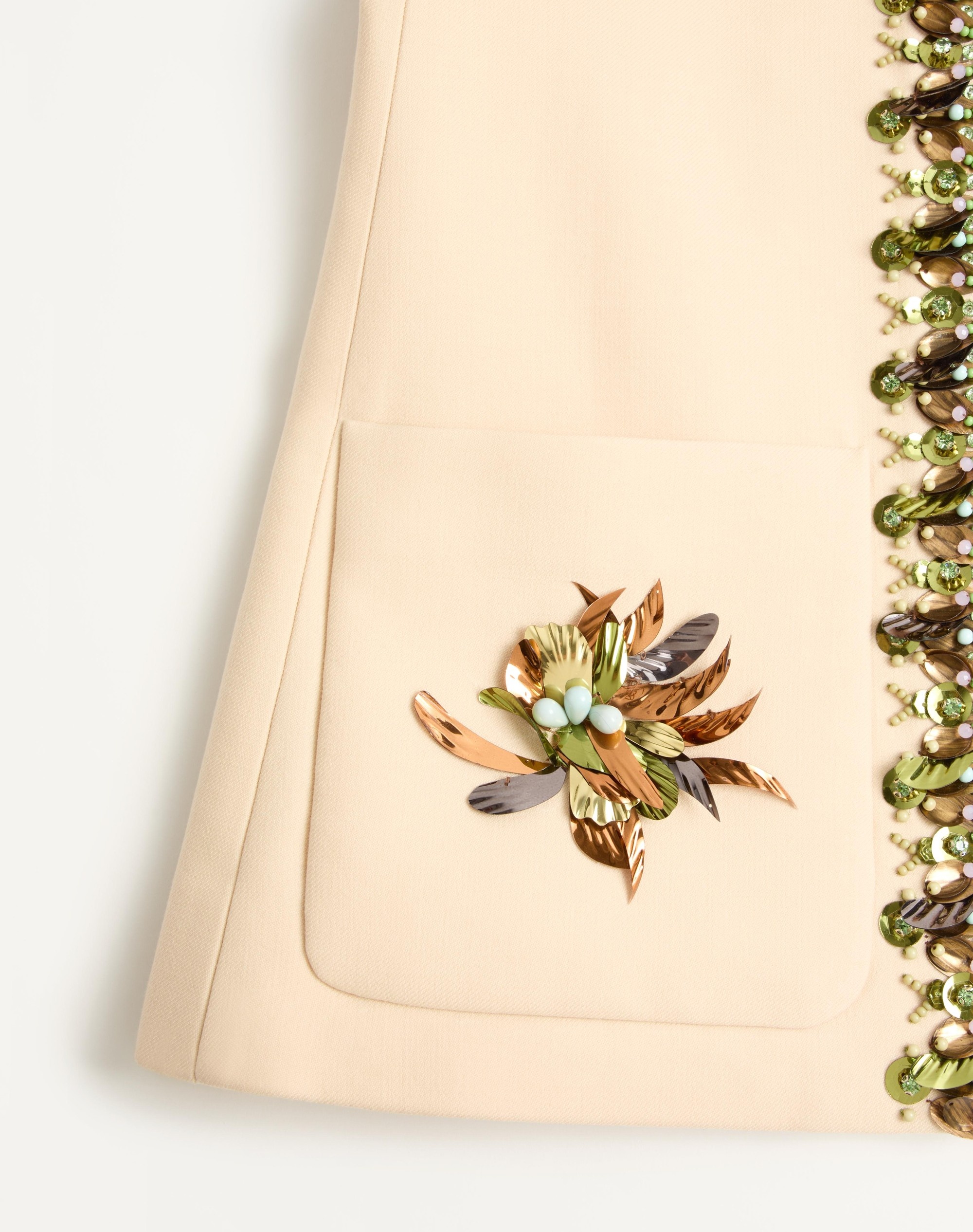 EMBROIDERED DOUBLE COMPACT DRILL VEST - 8