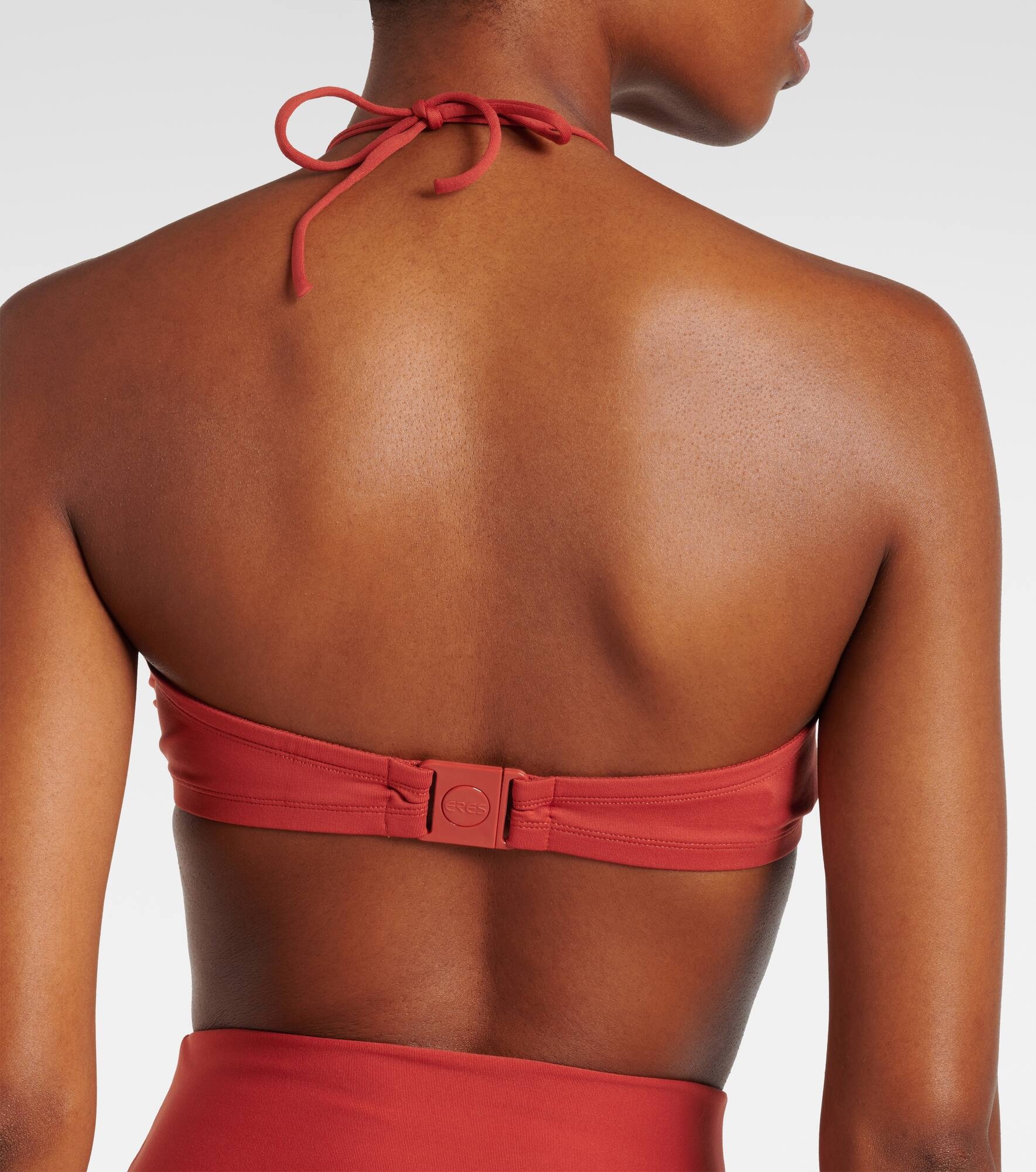 Polaris halterneck beaded bikini top - 5