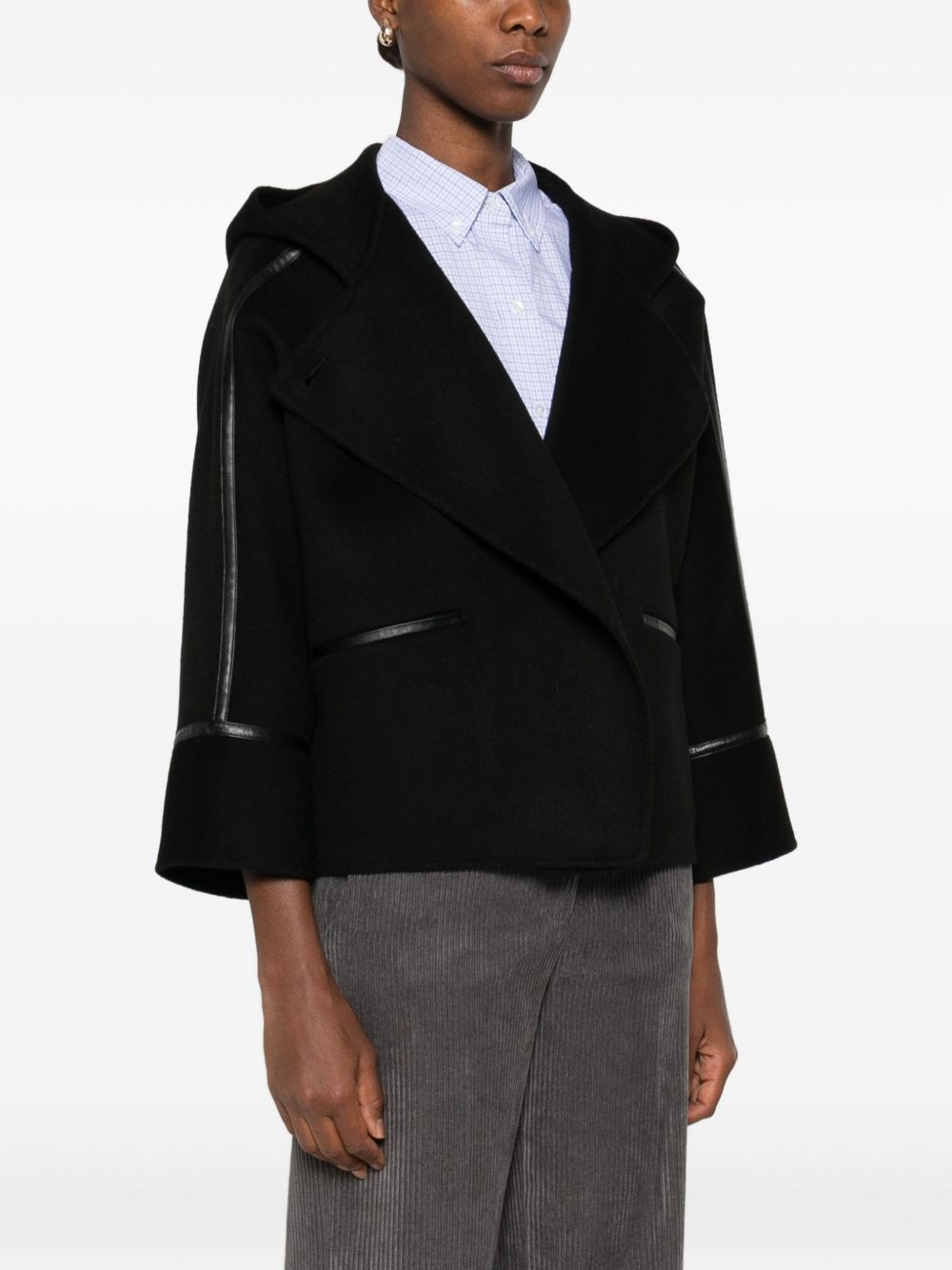 hooded coat - 3