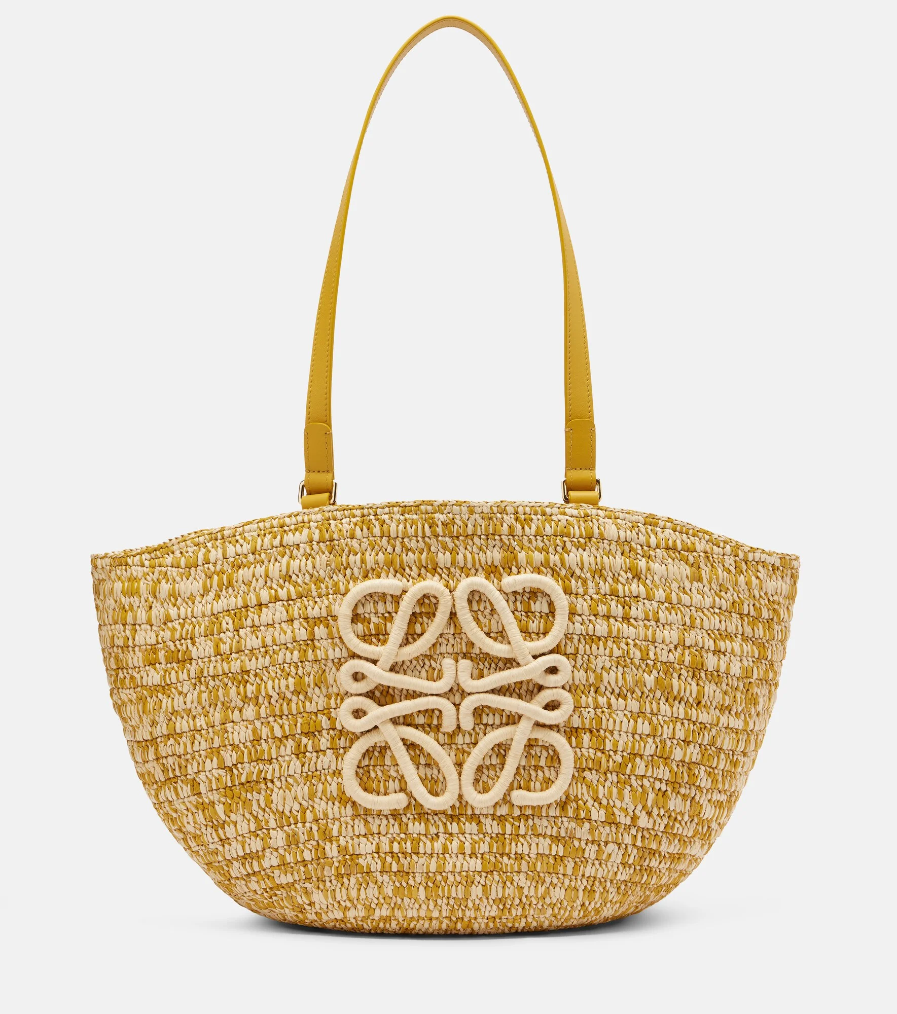 Paula's Ibiza Eclipse Medium raffia basket bag - 1