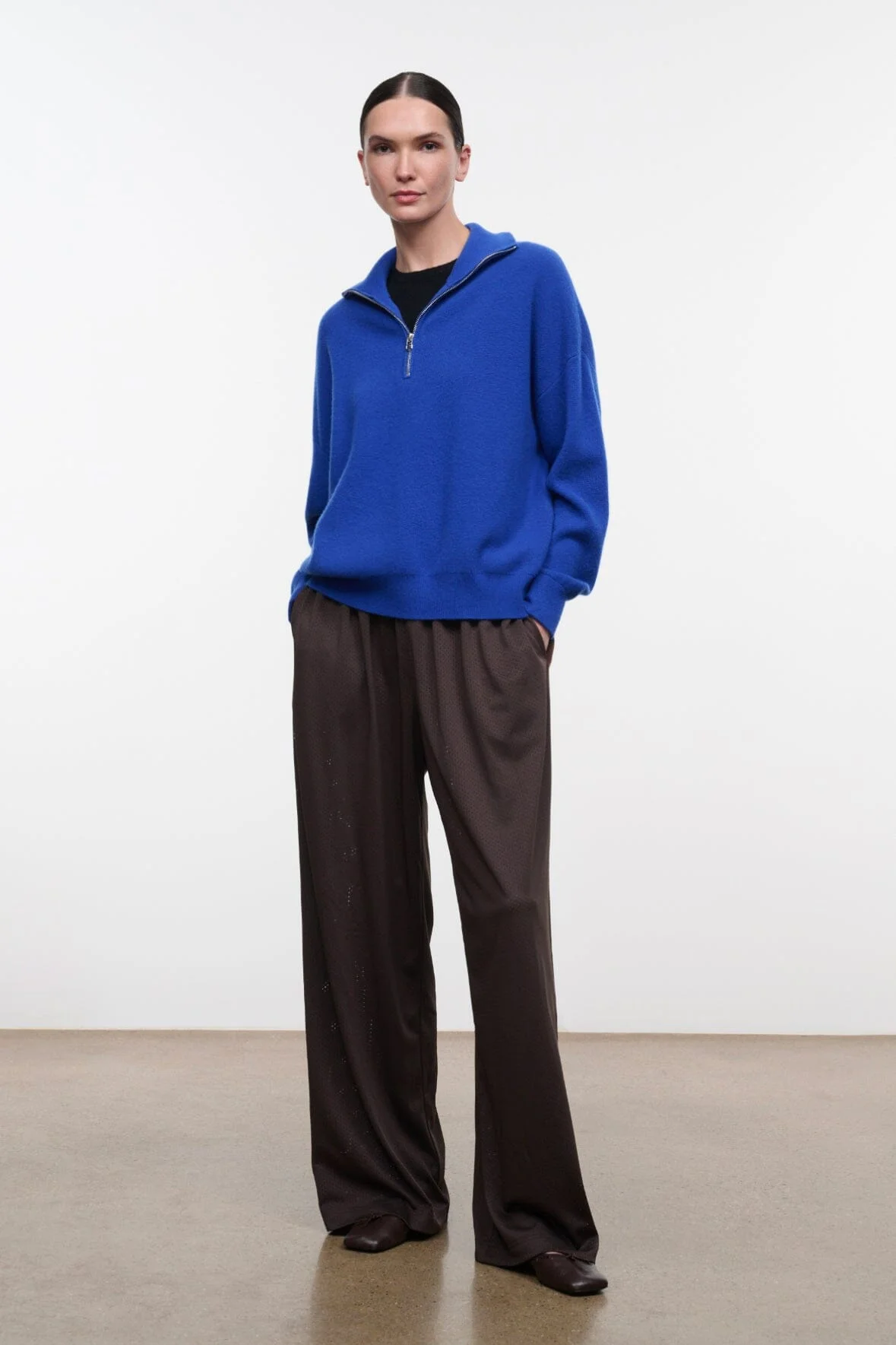 STAUD FLO PANT DARK OAK - 1