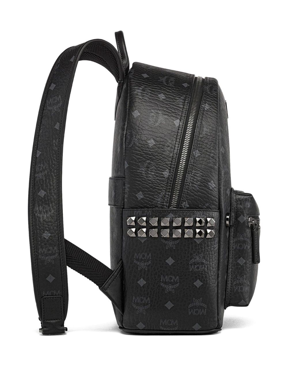 Zaini studded monogram backpack - 3