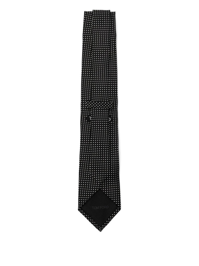 TOM FORD silk polka-dot tie outlook