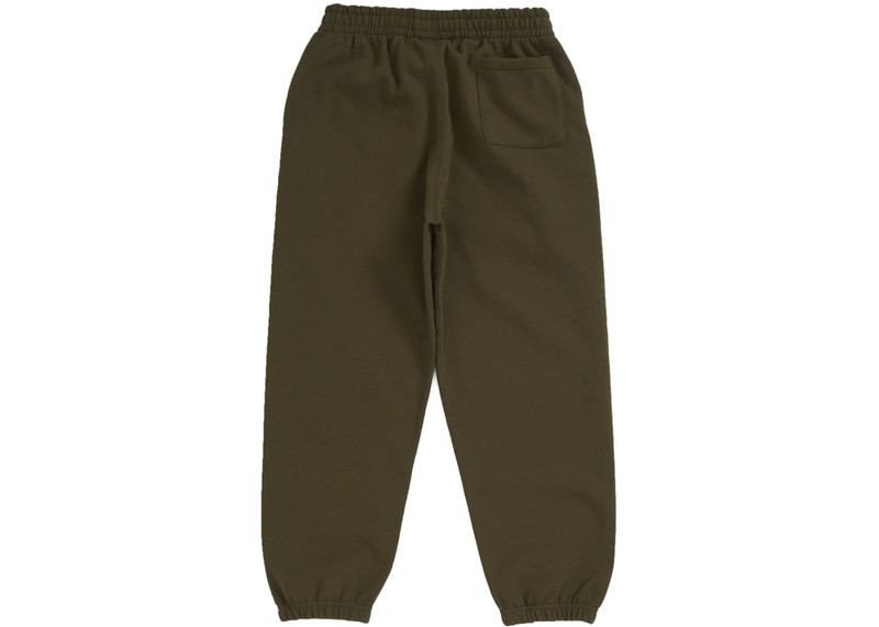Supreme Supreme Small Box Sweatpant (SS25) Dark Olive outlook