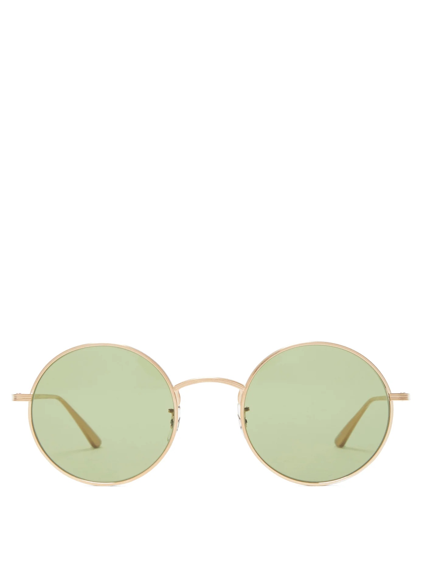 X Oliver Peoples After Midnight round sunglasses - 1