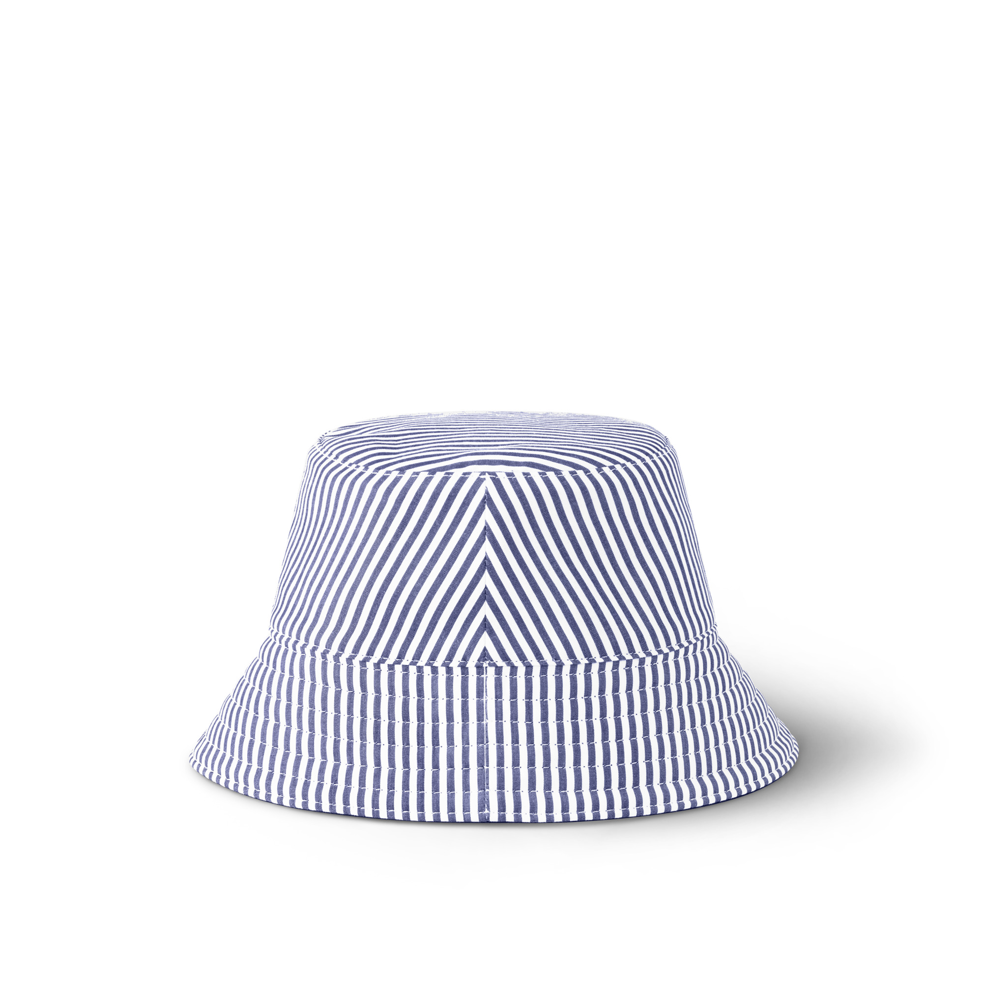 LV League Striped Bucket Hat - 3