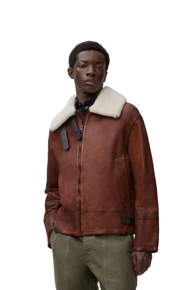 Aviator jacket in nappa lambskin 3