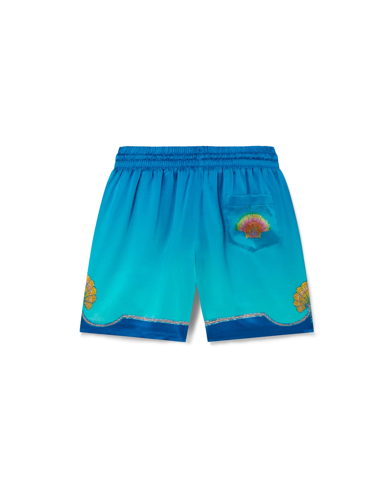 Coquillage Coloré Silk Shorts - 2