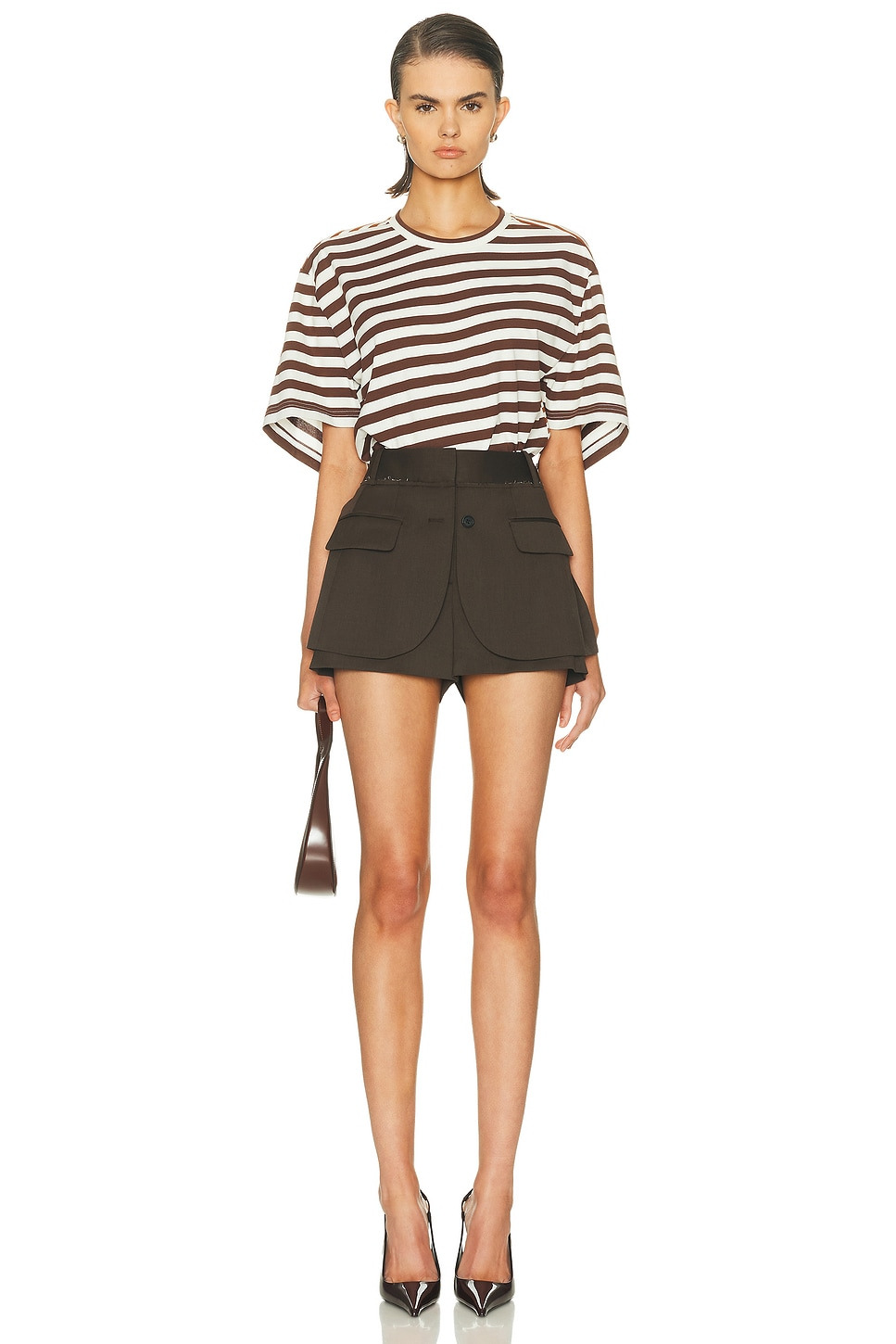 Tailored Jacket Front Shorts - 5