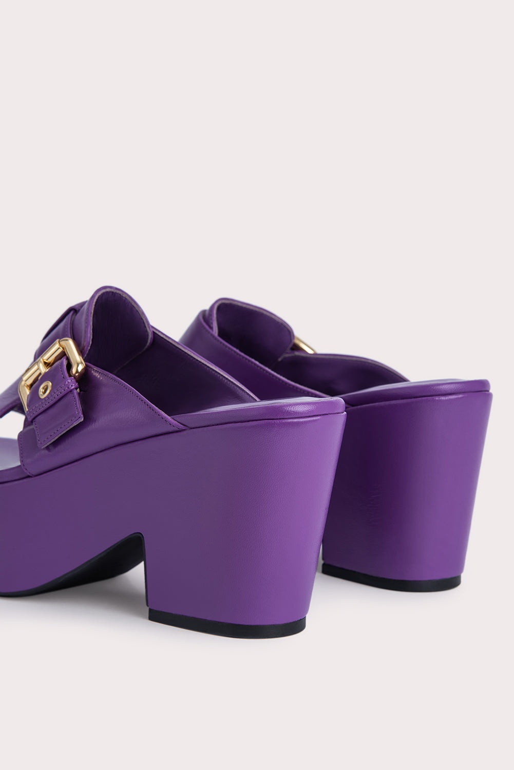 Lenka Purple Gloss Leather - 5