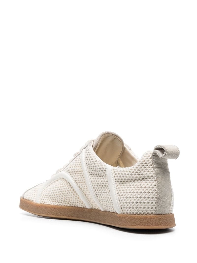 panelled mesh sneakers - 3