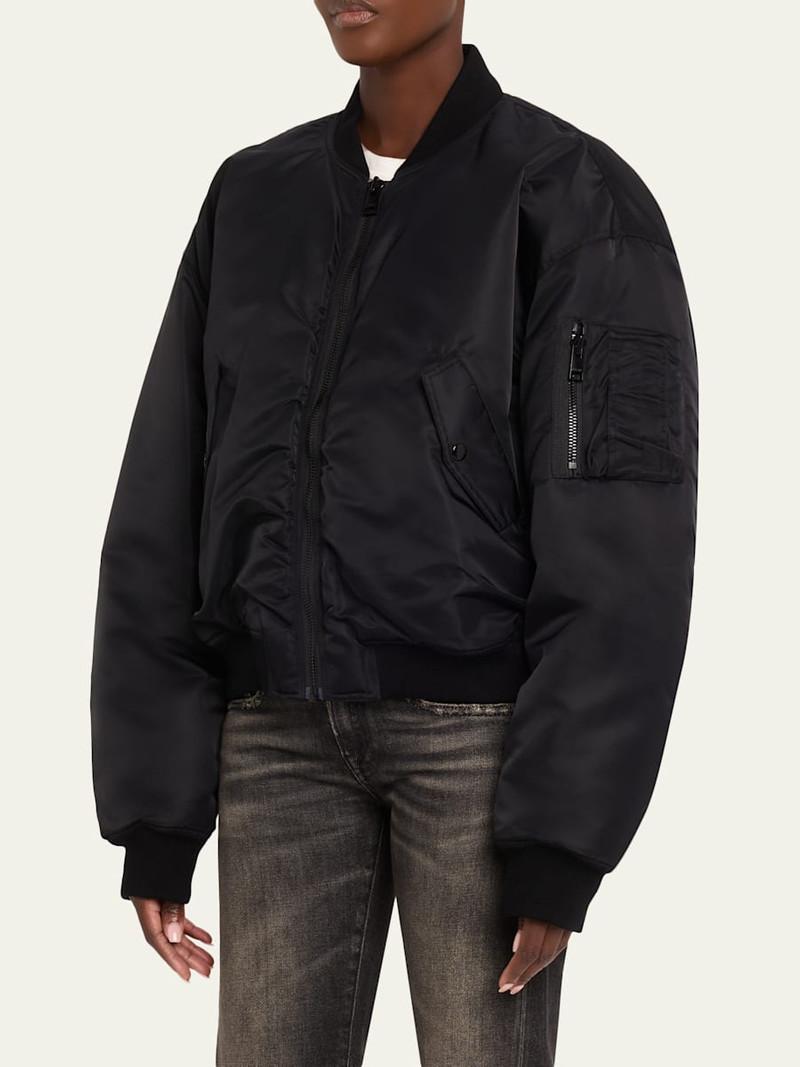 FRAME Nylon Bomber Jacket outlook