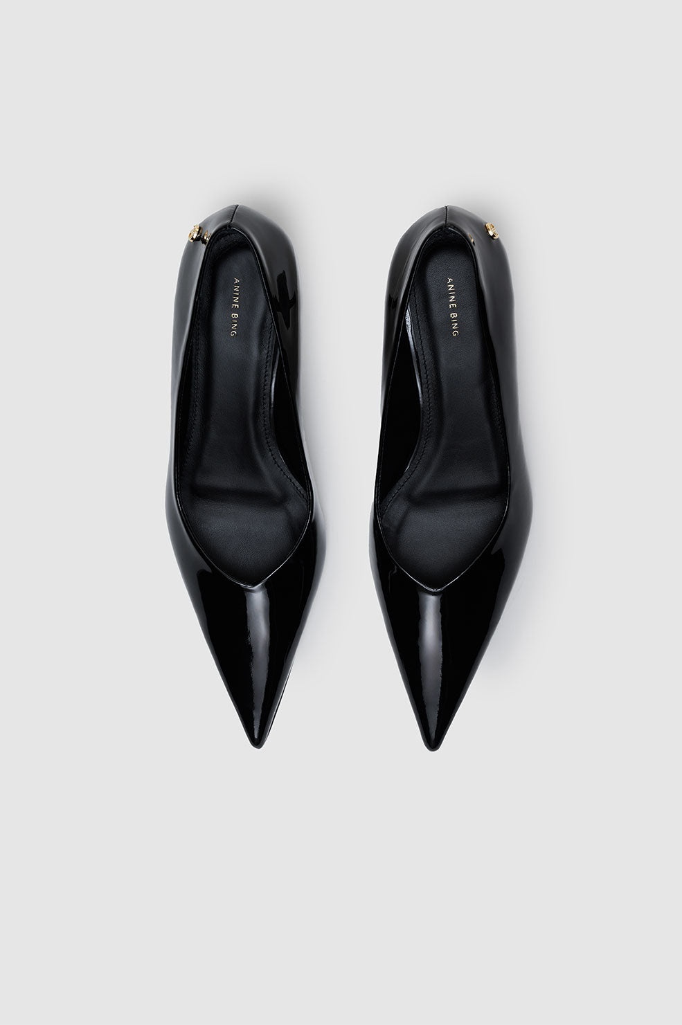 Hilda Pumps - Black Patent - 2